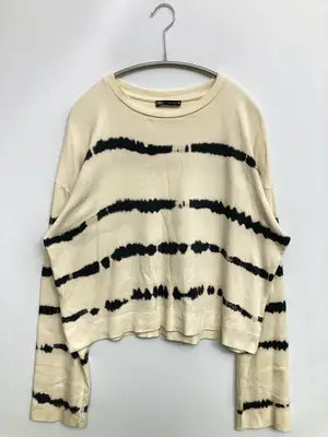 ZARA/ザラ/Tシャツ/カットソー/トップス/アイボリー/EUR L