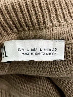 ZARA/ザラ/ニット/セーター/トップス/ブラウン/L