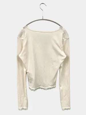Tシャツ/カットソー/トップス/アイボリー/3