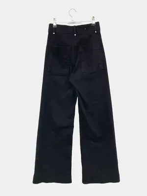 ZARA/ザラ/デニムパンツ/パンツ/ブラック/USA 0