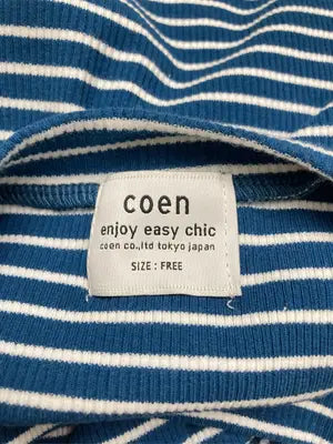 coen/コーエン/セットアップ/ジャケット/アウター/ブルー/FREE