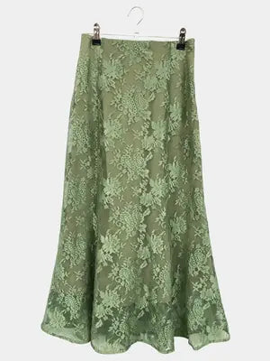 DRESS+/ロングスカート/スカート/グリーン/M