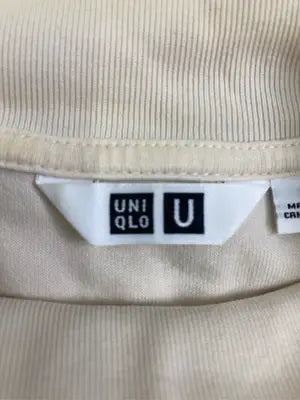 UNIQLO/ユニクロ/Tシャツ/カットソー/トップス/アイボリー/S
