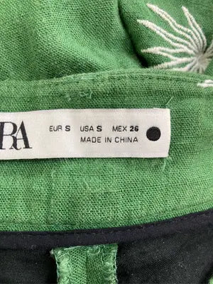 ZARA/ザラ/その他パンツ/パンツ/グリーン/S