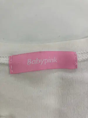 Babypink/Tシャツ/カットソー/トップス/ホワイト