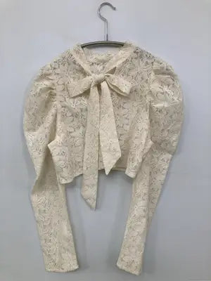 LANVIN EN BLUE/シャツ/ブラウス/トップス/アイボリー/F