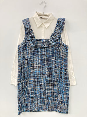 ZARA/ザラ/ワンピース/ワンピース/ドレス/ブルー/S