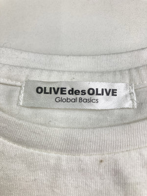 OLIVE des OLIVE/オリーブデオリーブ/Tシャツ/カットソー/トップス/ホワイト/F