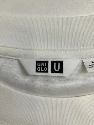 UNIQLO U/ユニクロユー/Tシャツ/カットソー/トップス/ホワイト/L