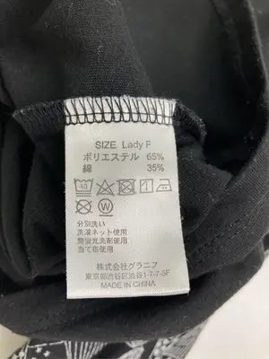 Design Tshirts Store graniph/デザインティーシャツストアーグラニフ/その他トップス/トップス/ブラック/Lady F