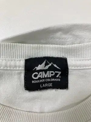 CAMP7/キャンプセブン/Tシャツ/カットソー/トップス/ホワイト/LARGE