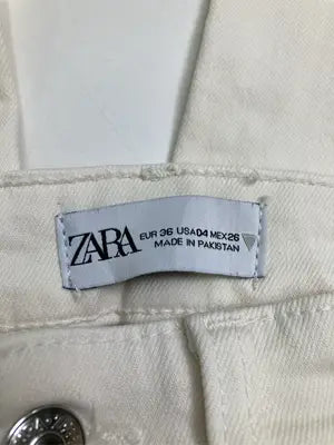 ZARA/ザラ/デニムパンツ/パンツ/アイボリー/36