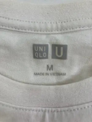 UNIQLO U/ユニクロユー/Tシャツ/カットソー/トップス/ホワイト/M