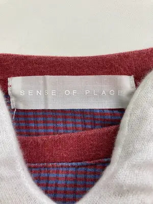 SENCE OF PLACE/センスオブプレイス/Tシャツ/カットソー/トップス/レッド/one size