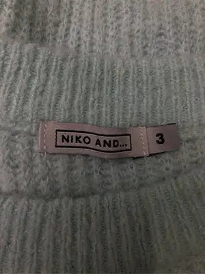 niko and .../ニコアンド/ニット/セーター/トップス/ライトグリーン/3