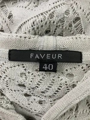 FAVEUR/パーカー/トップス/グレー/40