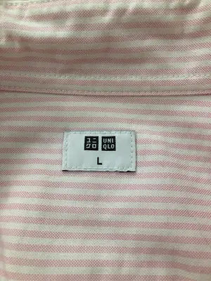 UNIQLO/ユニクロ/シャツ/ブラウス/トップス/ピンク/L
