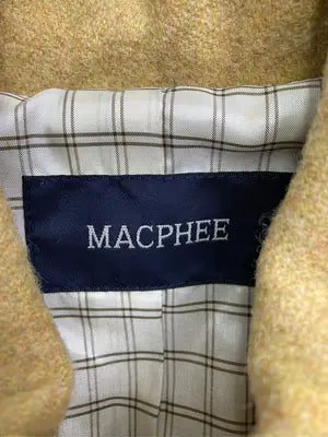 MACPHEE/マカフィー/ピーコート/ジャケット/アウター/イエロー
