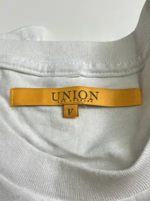 UNION/ユニオン/Tシャツ/カットソー/トップス/ホワイト/V