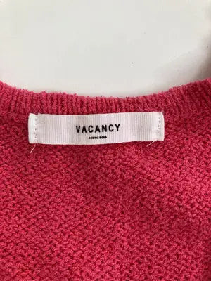 VACANCY/ヴァカンシー/ベスト/トップス/レッド/FREE
