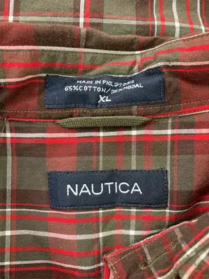 NAUTICA/ノーティカ/シャツ/ブラウス/トップス/レッド/XL