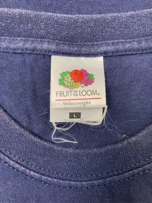 FRUIT OF THE LOOM/フルーツオブザルーム/Tシャツ/カットソー/トップス/ネイビー/L