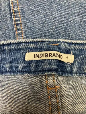 INDIBRAND/デニムスカート/スカート/ブルー/1