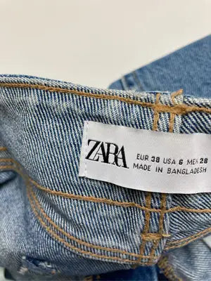 ZARA/ザラ/デニムパンツ/パンツ/ブルー/38