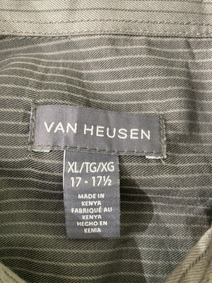 VAN HEUSEN/ヴァンヒューゼン/シャツ/ブラウス/トップス/グレー/XL