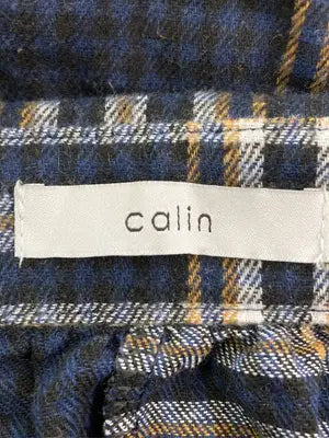calin/シャツワンピース/ワンピース/ドレス/ネイビー