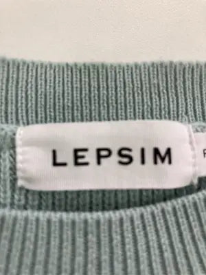 LEPSIM/レプシィム/ニット/セーター/トップス/ライトグリーン/F