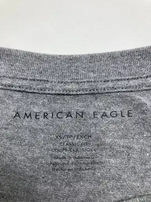 AMERICAN EAGLE/アメリカンイーグル/Tシャツ/カットソー/トップス/グレー/XS