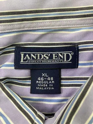 LANDS' END/ランズエンド/シャツ/ブラウス/トップス/スカイブルー/XL