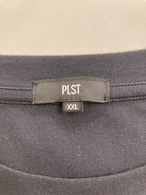 PLST/プラステ/Tシャツ/カットソー/トップス/ブラック/XXL