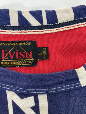 EVISU/エヴィス/Tシャツ/カットソー/トップス/ネイビー/L