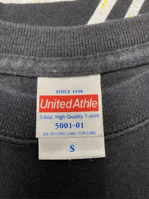 United Athle/ユナイテッドアスレ/Tシャツ/カットソー/トップス/ブラック/S