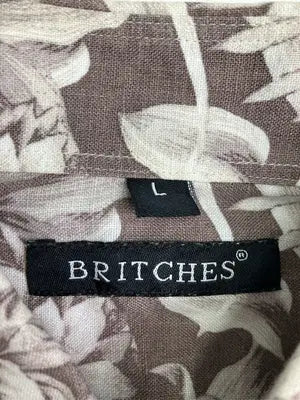 BRITCHES/シャツ/ブラウス/トップス/ブラウン/L