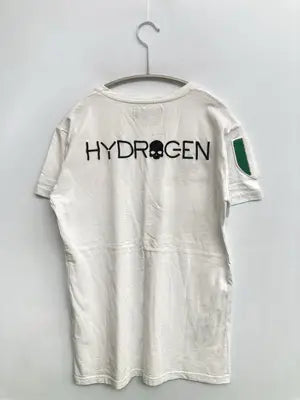 HYDROGEN/ハイドロゲン/Tシャツ/カットソー/トップス/ホワイト/L