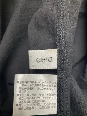 design aera/シャツ/ブラウス/トップス/ブラック/ONE SIZE
