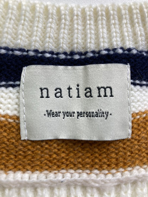 natiam/ナティム/ベスト/トップス/アイボリー