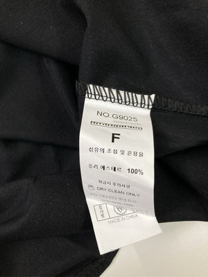 シャツワンピース/ワンピース/ドレス/ブラック/F