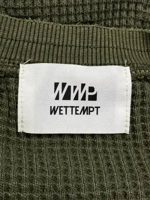 WETTEMPT/ウェッテンプト/Tシャツ/カットソー/トップス/カーキ/L