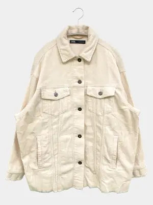 ZARA/ザラ/ブルゾン/ジャケット/アウター/アイボリー/USA XS