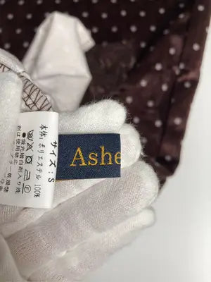 AsheKsha/ロングスカート/スカート/ブラウン/S