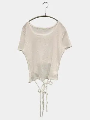 Tシャツ/カットソー/トップス/ホワイト/L