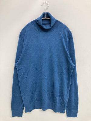 UNIQLO/ユニクロ/ニット/セーター/トップス/ブルー/L