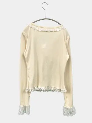 Tシャツ/カットソー/トップス/アイボリー/3