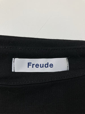 Freude/Tシャツ/カットソー/トップス/ブラック/L