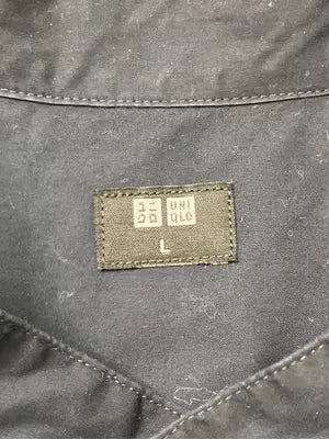 UNIQLO/ユニクロ/シャツ/ブラウス/トップス/ネイビー/L
