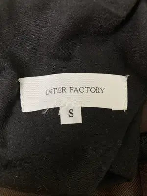 INTER FACTORY/インターファクトリー/スラックス/パンツ/ブラウン/S